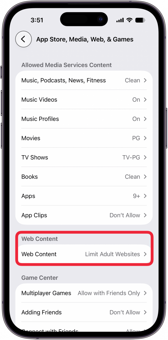 tap web content