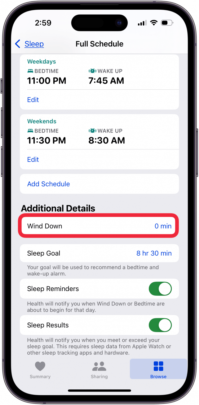 tap wind down tap wind down