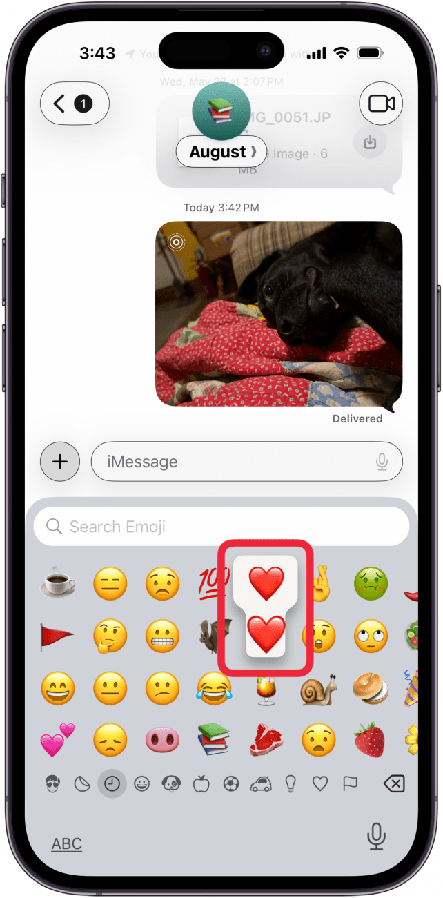 touch and hold emoji