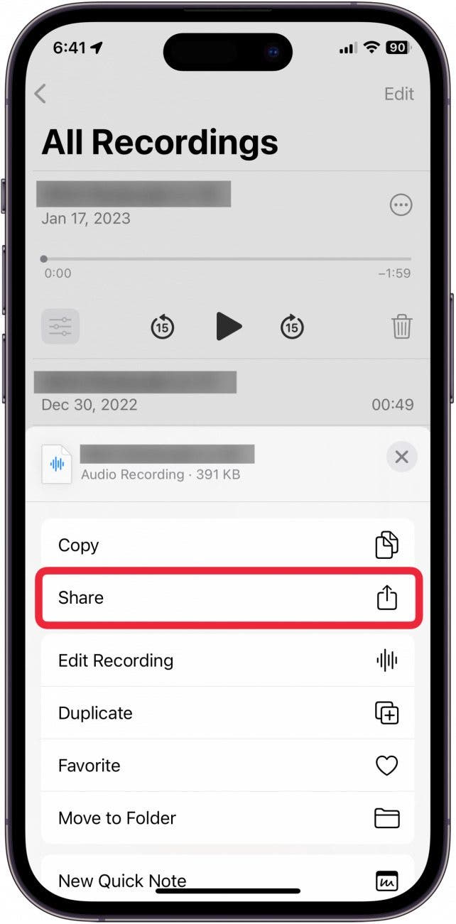 Transfer Voice Memos from iPhone to Computer
