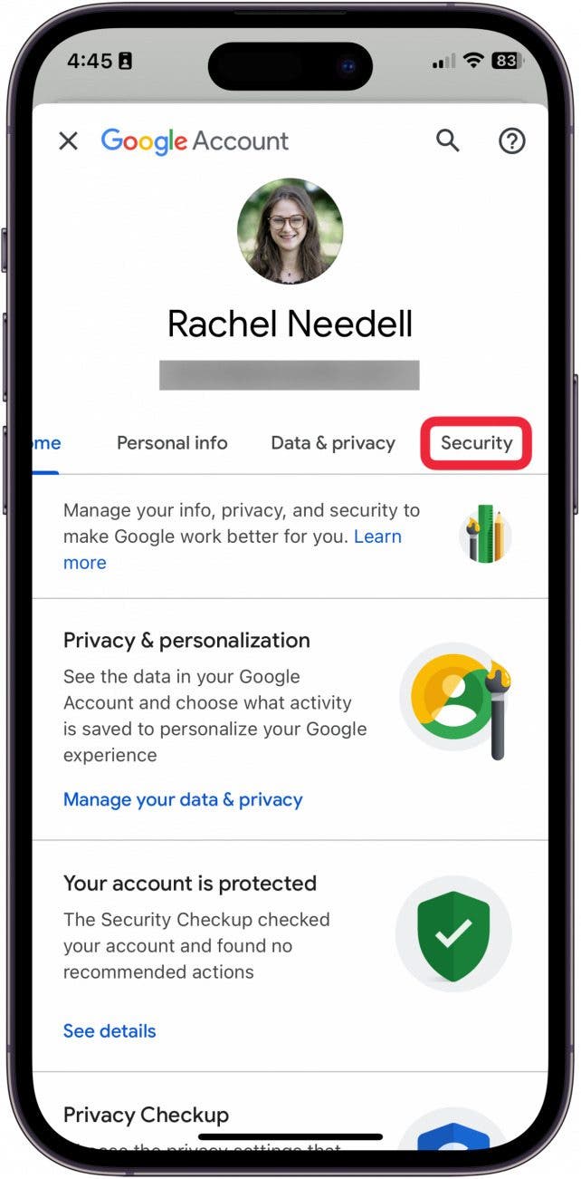 gmail 2 step verification