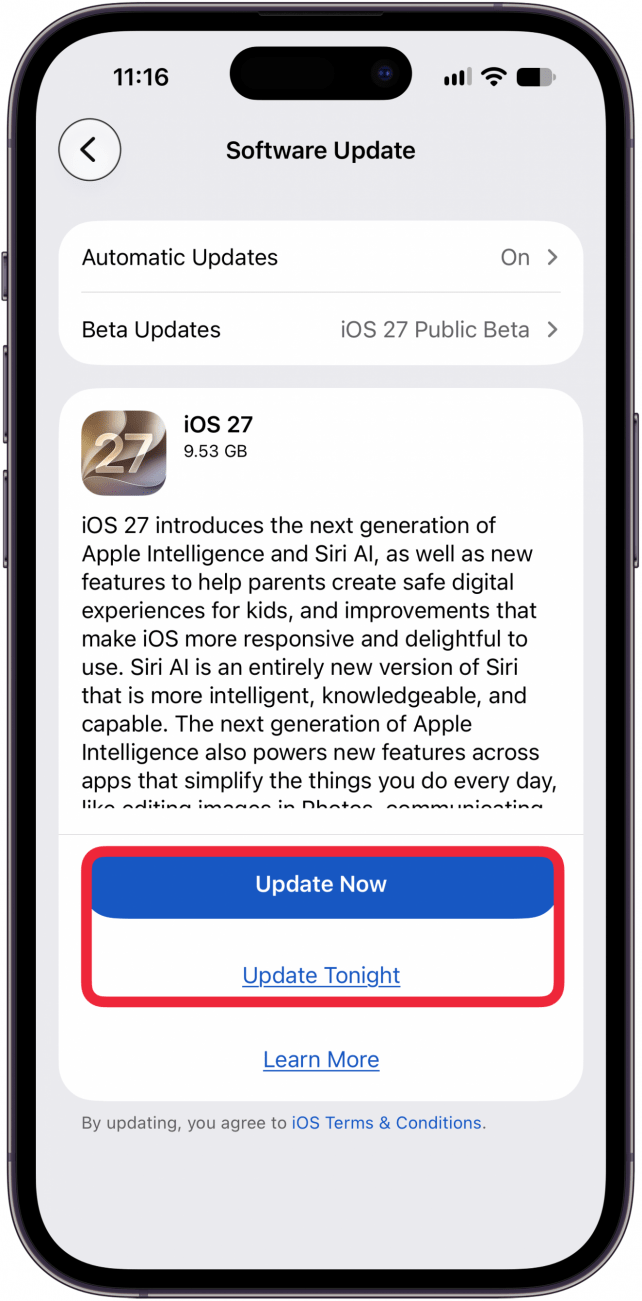 update now or update tonight update now or update tonight