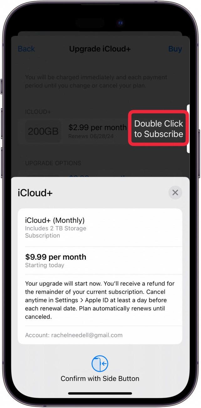 purchase icloud storage