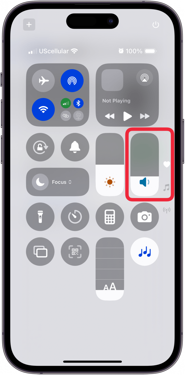 use volume slider to increase iphone sound machine volume