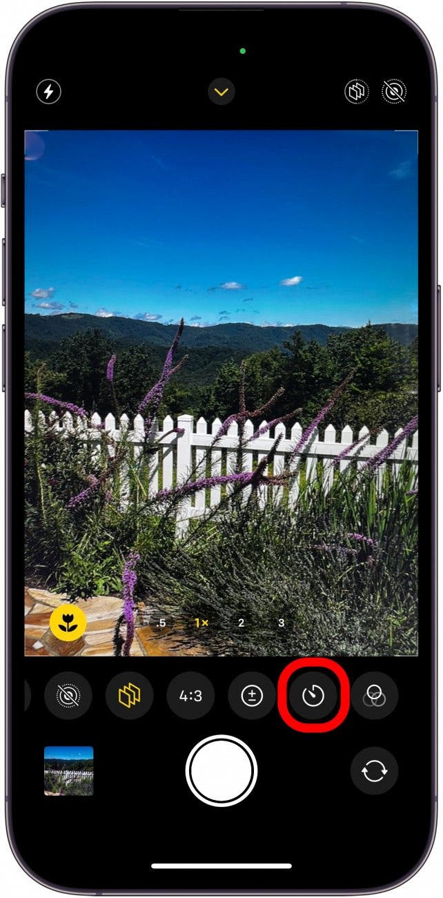 How to Set an iPhone Camera Timer—the Easy Way!