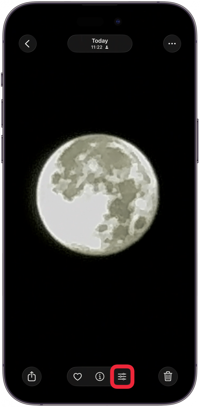 Edit or enhance your photo to make it pop.