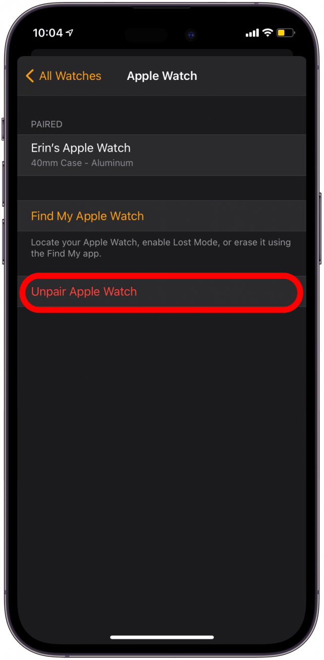 How to get activation lock off apple watch clearance