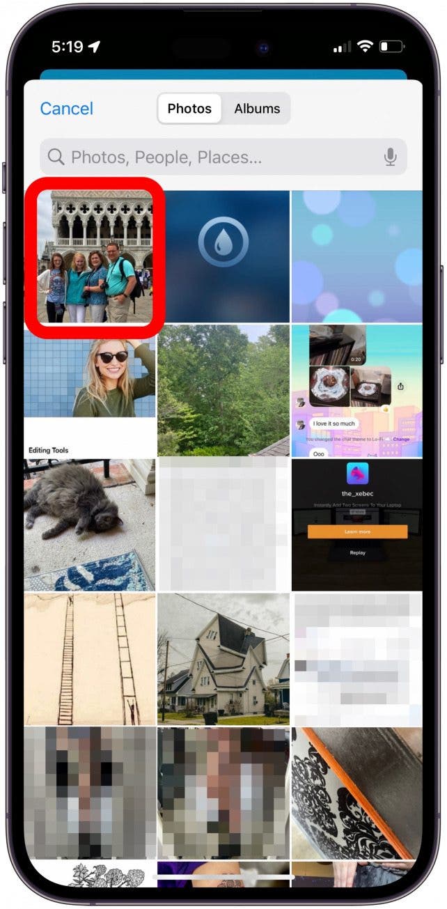 How to Blur Something in a Picture on iPhone