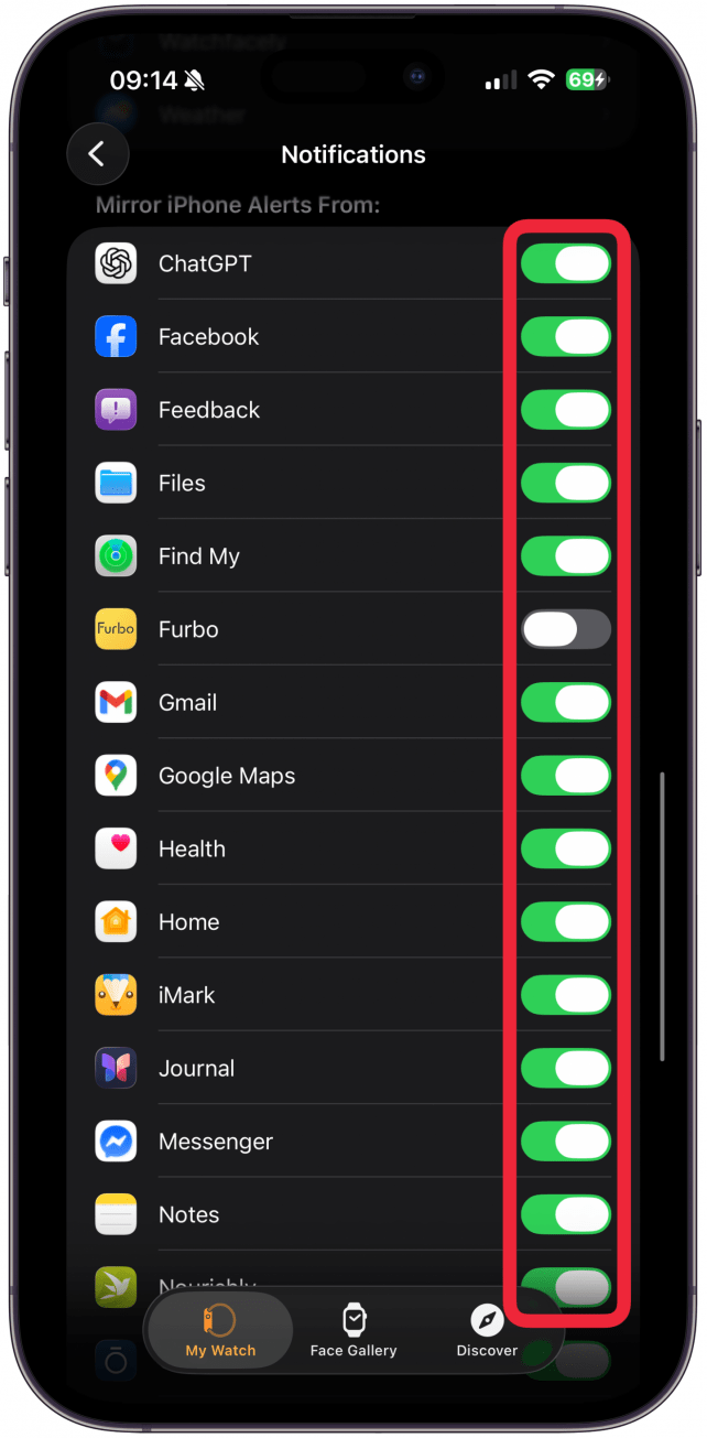 Reduce the Number of Notifications Your Apple Watch Receives