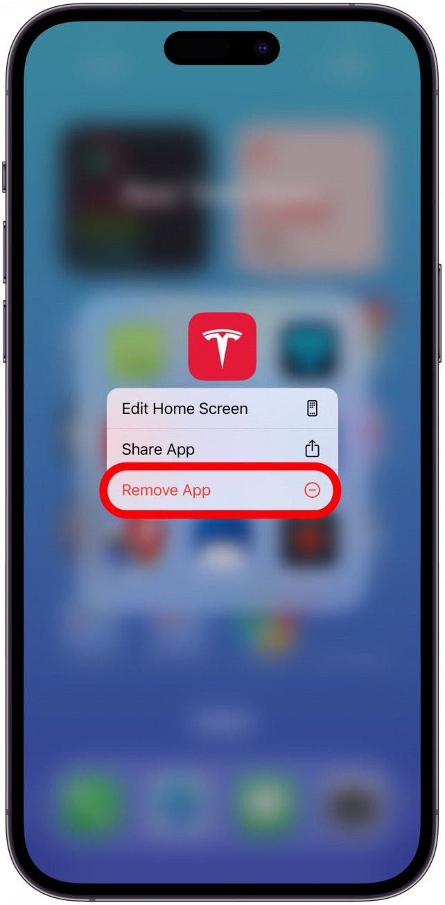 Delete the app off your phone, then install it again.