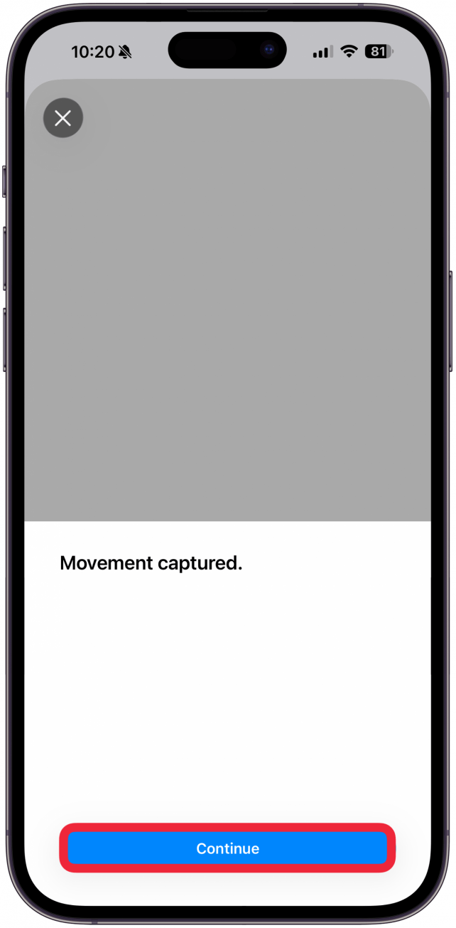 Eventually you will get to a page that lets you Review Your Info. If everything seems okay, tap Continue. Face ID will be used to, once again, confirm your identity.