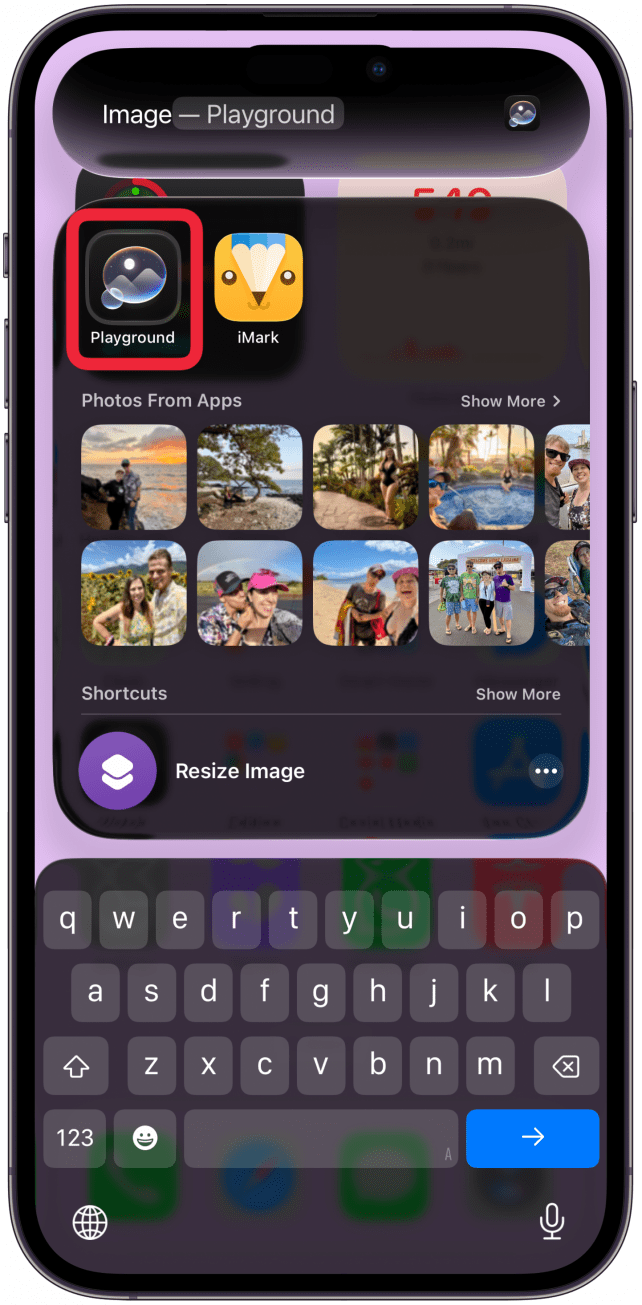 Open Image Playground.