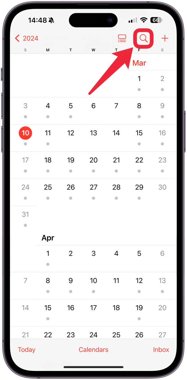 How to Fix iPhone Calendar Search Not Working