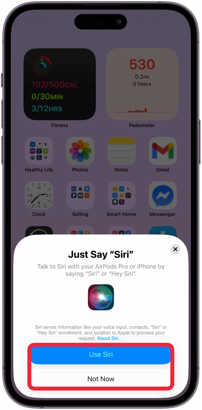If the AirPods have new features, you may see notifications explaining what they are and how to use them, just follow the on screen directions to enable or disable the features.