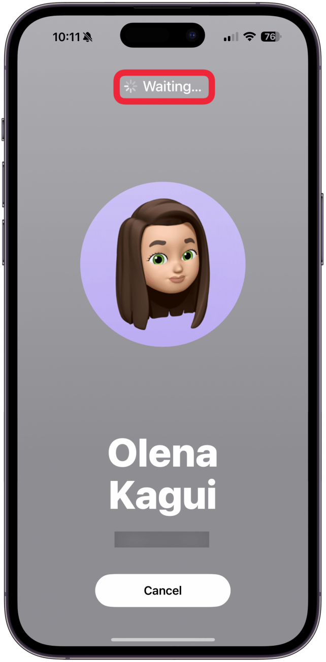 From there, all you have to do is touch the tops of your iPhones together, and NameDrop should activate. You’ll be prompted to choose what information to share via NameDrop.