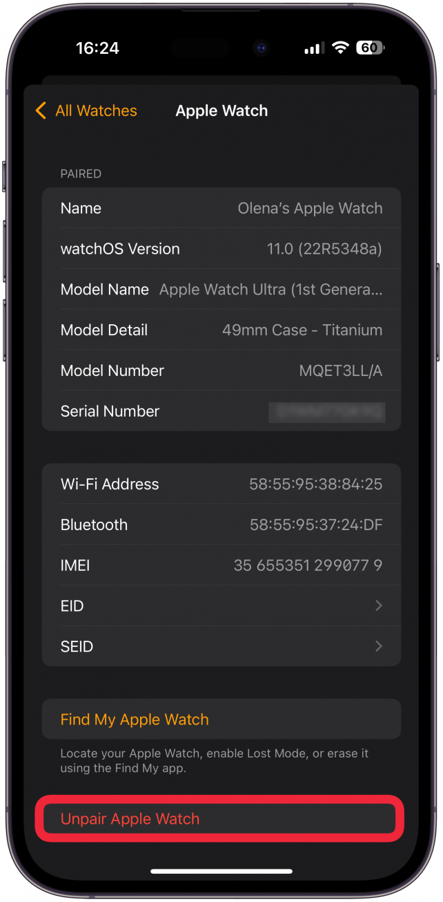 Apple watch contacts missing sale