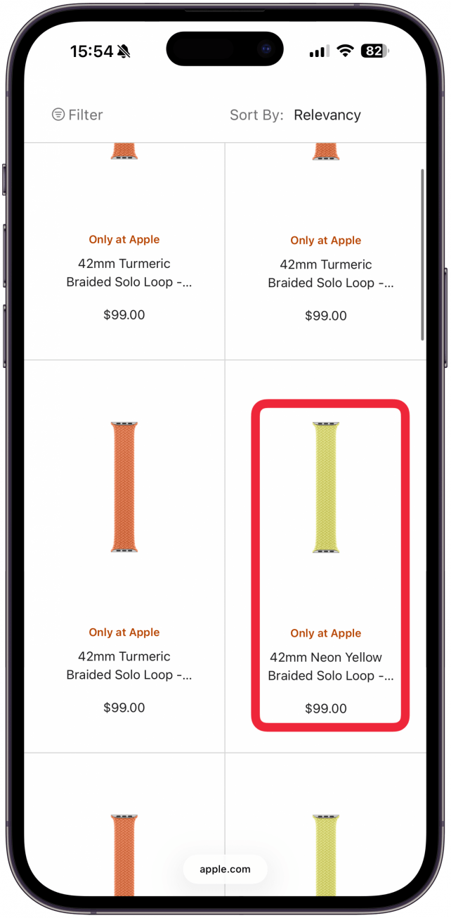 Select band