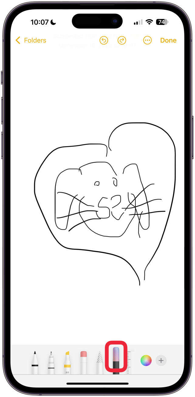 Create a sketch if you wish, or leave it blank. From the options at the bottom, select the Image Wand icon in between the Select and Ruler tools.