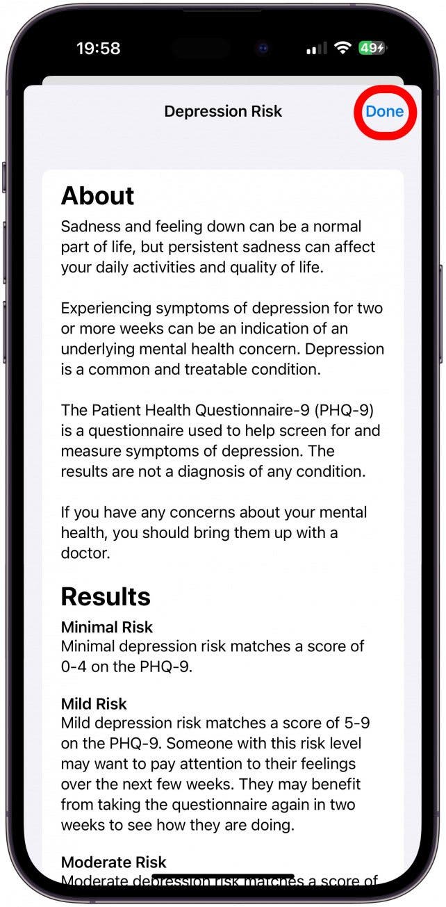 How to Find Out Your Anxiety & Depression Risks in the iPhone Health App