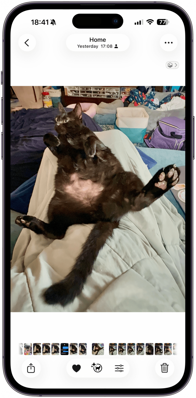 choose photo to remove image from