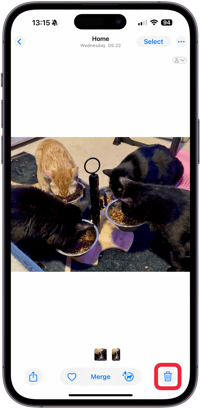 You can go through them individually and tap on the one you wish to delete, then tap the trash icon.