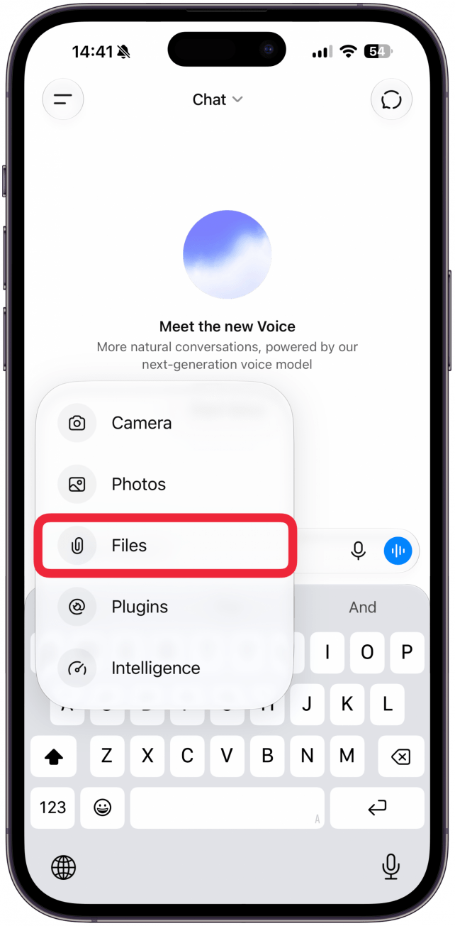 Select Files.