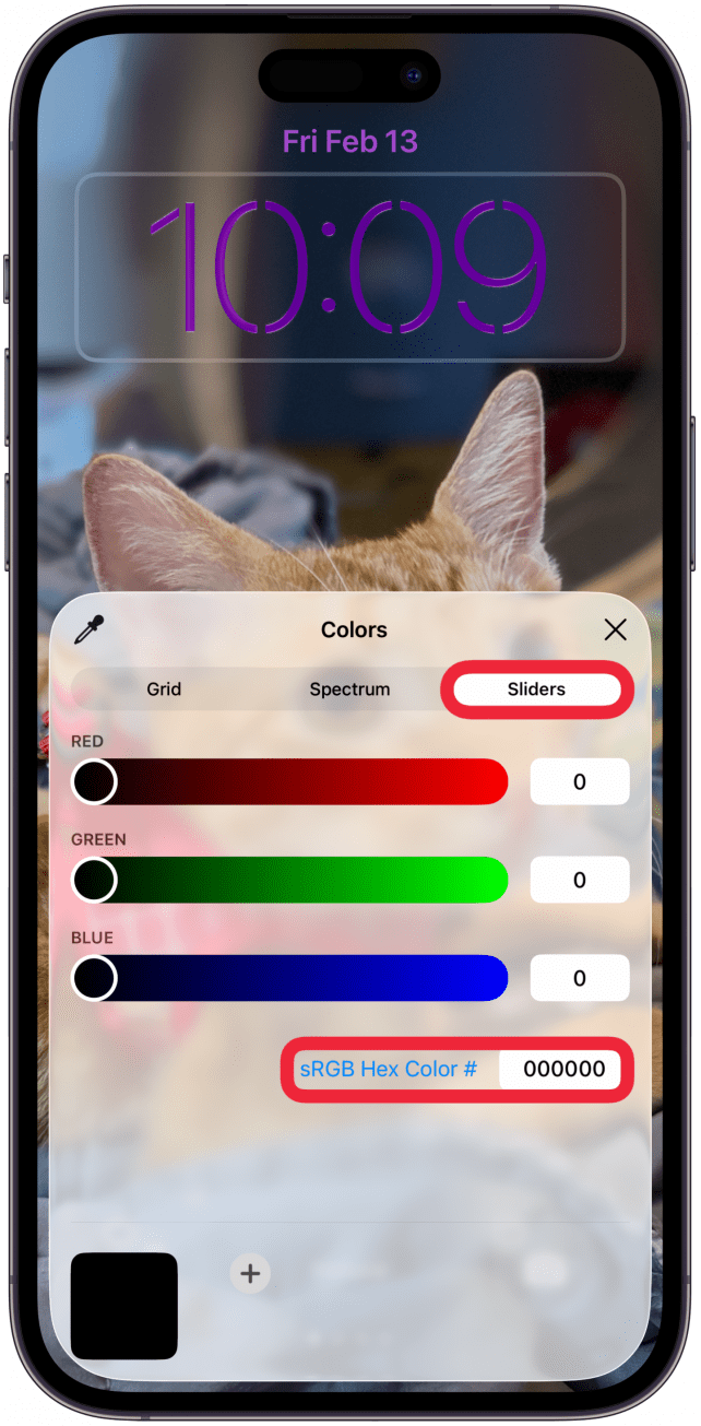 What’s notable is that the Sliders page lets you enter a Display P3 or sRGB color number code This lets you always get the right shade whether you are in Procreate, Photoshop, or a different app/software, this is how companies stick to their color templates.