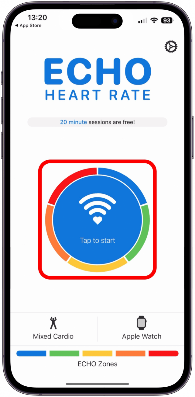 Treadmill used in apple store fitness