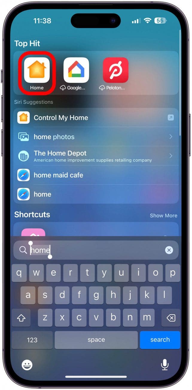 To reset your HomePod or HomePod mini, you must first open the Home app.