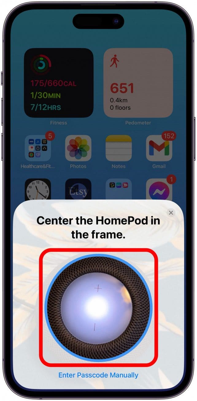 Follow the on screen directions to pair your HomePod to your iPhone.