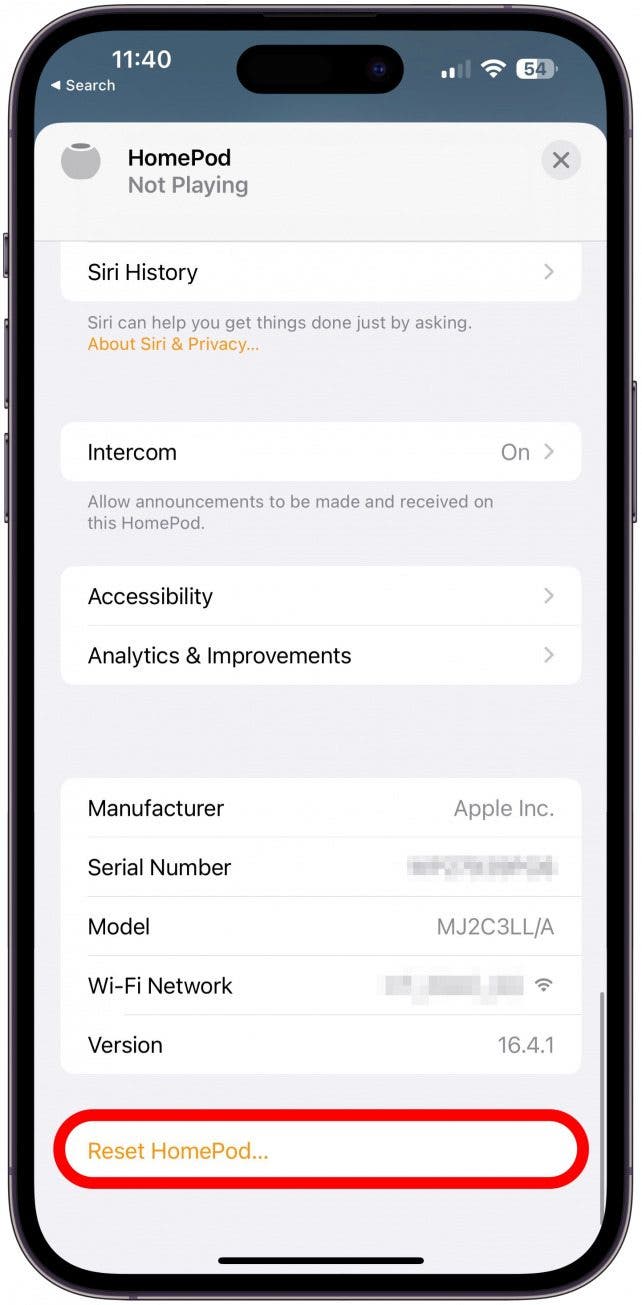 How to Reset HomePod & HomePod mini