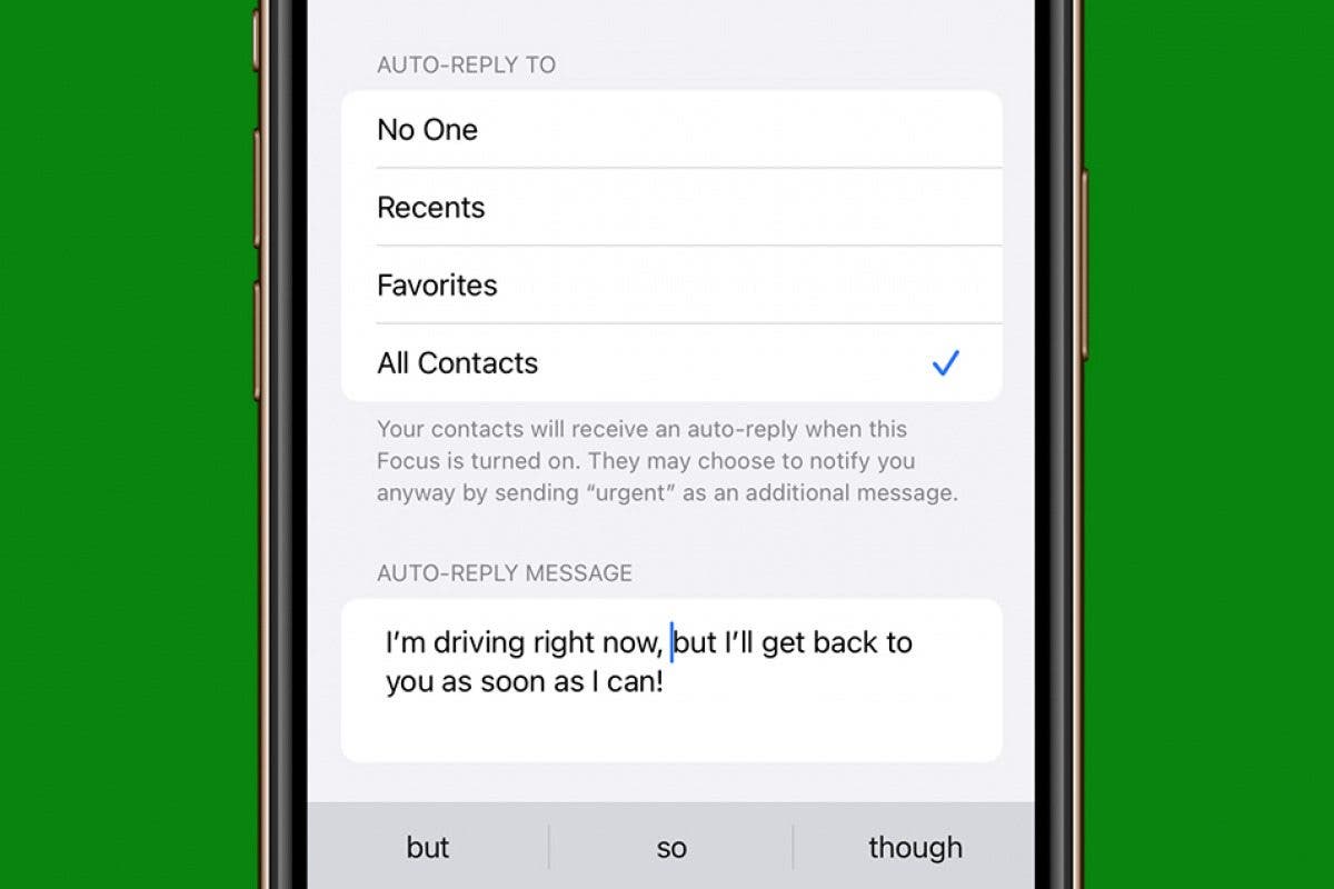 How to Use Auto Reply for Texts on iPhone