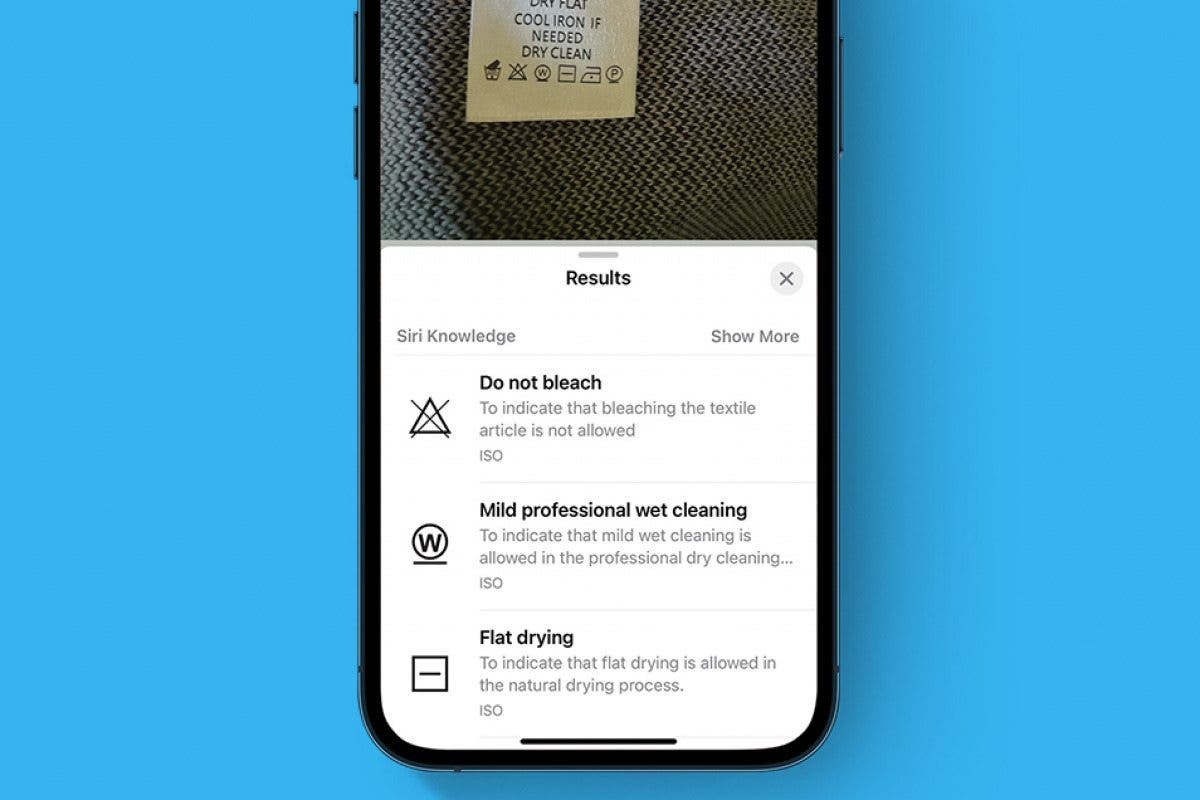 Decipher Laundry Symbols with Your iPhone Camera