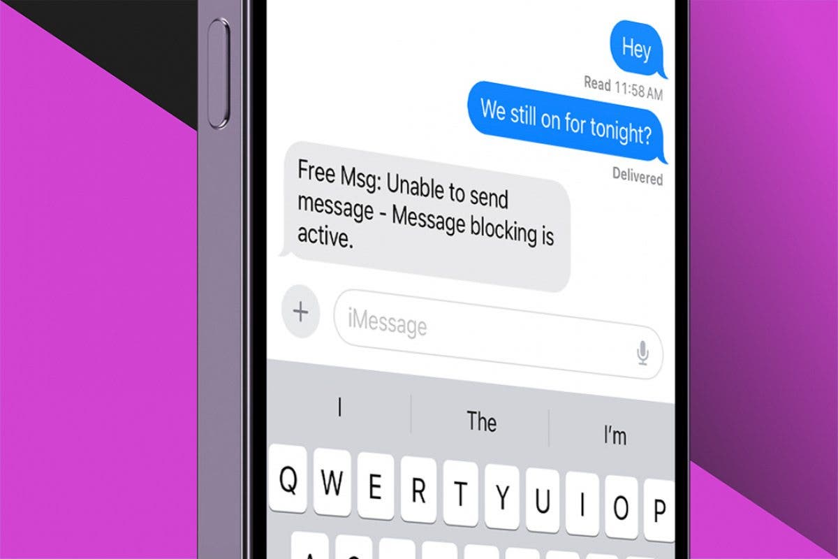 Message blocking is active what it means how to fix it