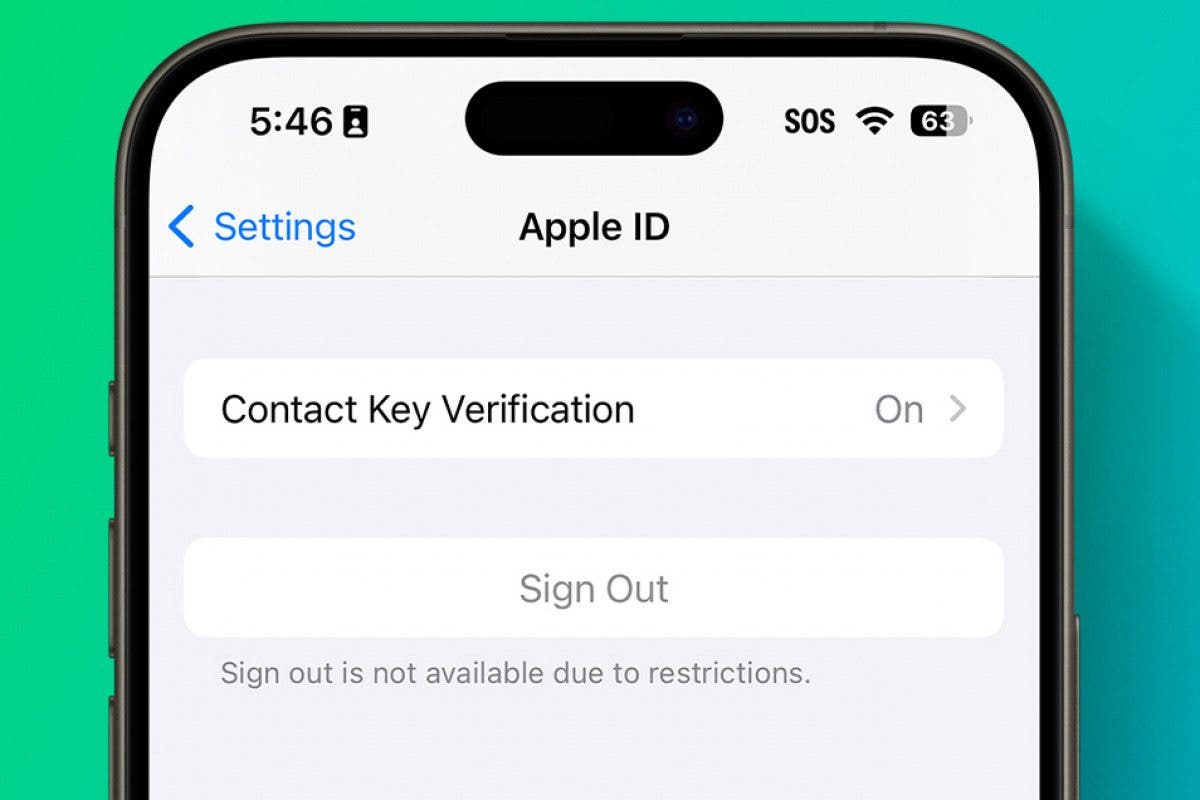 How to Fix Sign Out Is Not Available Due to Restrictions - Sign Out Is Not Available Due To Restrictions On Iphone