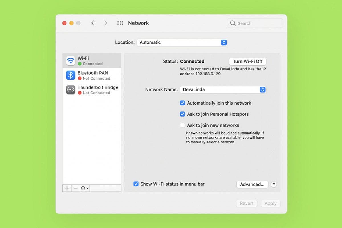 How to Stop Mac from Auto-Joining a Wi-Fi Network