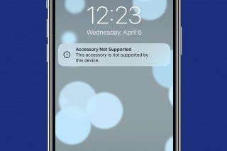 Image for article: How to Fix This Accessory Is Not Supported on iPhone Error