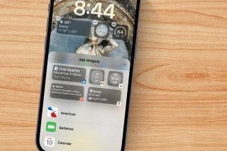 Image for article: How to Add Widgets to iPhone's Lock Screen