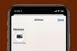Image for article: How to AirDrop From Your iPhone or iPad to Your Mac 