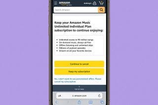 Image for article: How to Cancel Amazon Music on iPhone