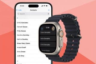 Image for article: How to Sync Contacts to Apple Watch from iPhone