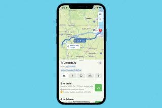 Image for article: How to Change the Arrival & Departure Time in Apple Maps