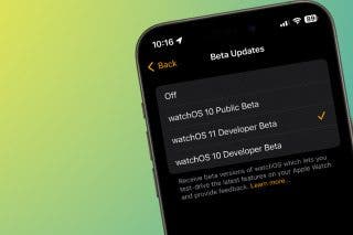 Image for article: How to Get watchOS 11 Beta on Apple Watch