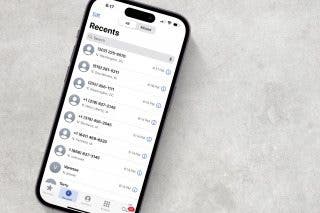 Image for How to Check the Call History on Your iPhone & iPad