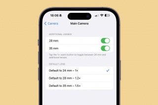 Image for article: iPhone Camera Lens Guide: When to Use Which Lens?