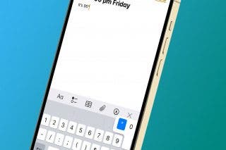 Image for article: How to Type the Degree Symbol on iPhone & iPad