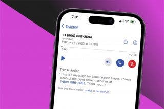 Image for How To Retrieve Deleted Voicemail on iPhone—Quickly!
