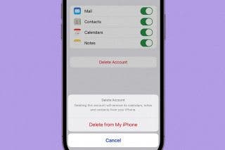 Image for article: Quickly Delete an Email Account from Your iPhone