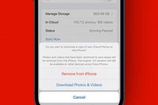 Image for article: How to Delete Photos from iPhone but Not iCloud Photo Library