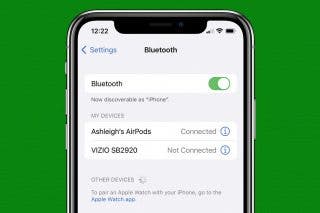 Image for article: How to Disconnect Bluetooth Headphones from iPhone